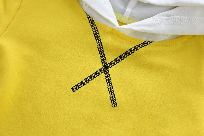 Conjunto Infantil de 2 Piezas para Bebés y Niños – Sudadera con Capucha y Pantalón Casual