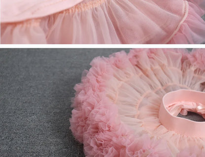 Falda Petticoat de Tul para Niñas – Falda Princesa Estilo Tutu Dulce y Elegante