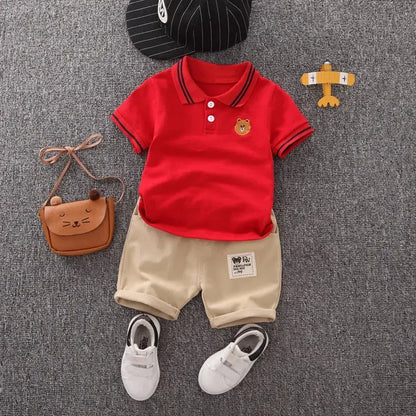 🧸 Conjunto de Algodón Puro con Estampado Divertido