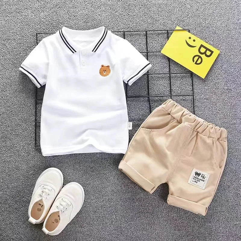 🧸 Conjunto de Algodón Puro con Estampado Divertido