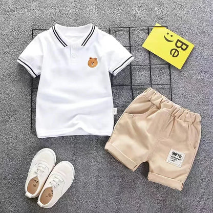 🧸 Conjunto de Algodón Puro con Estampado Divertido