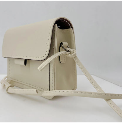 Bolso Cuadrado para Mujer con Cierre Metálico – Bolso Casual de Hombro y Bandolera