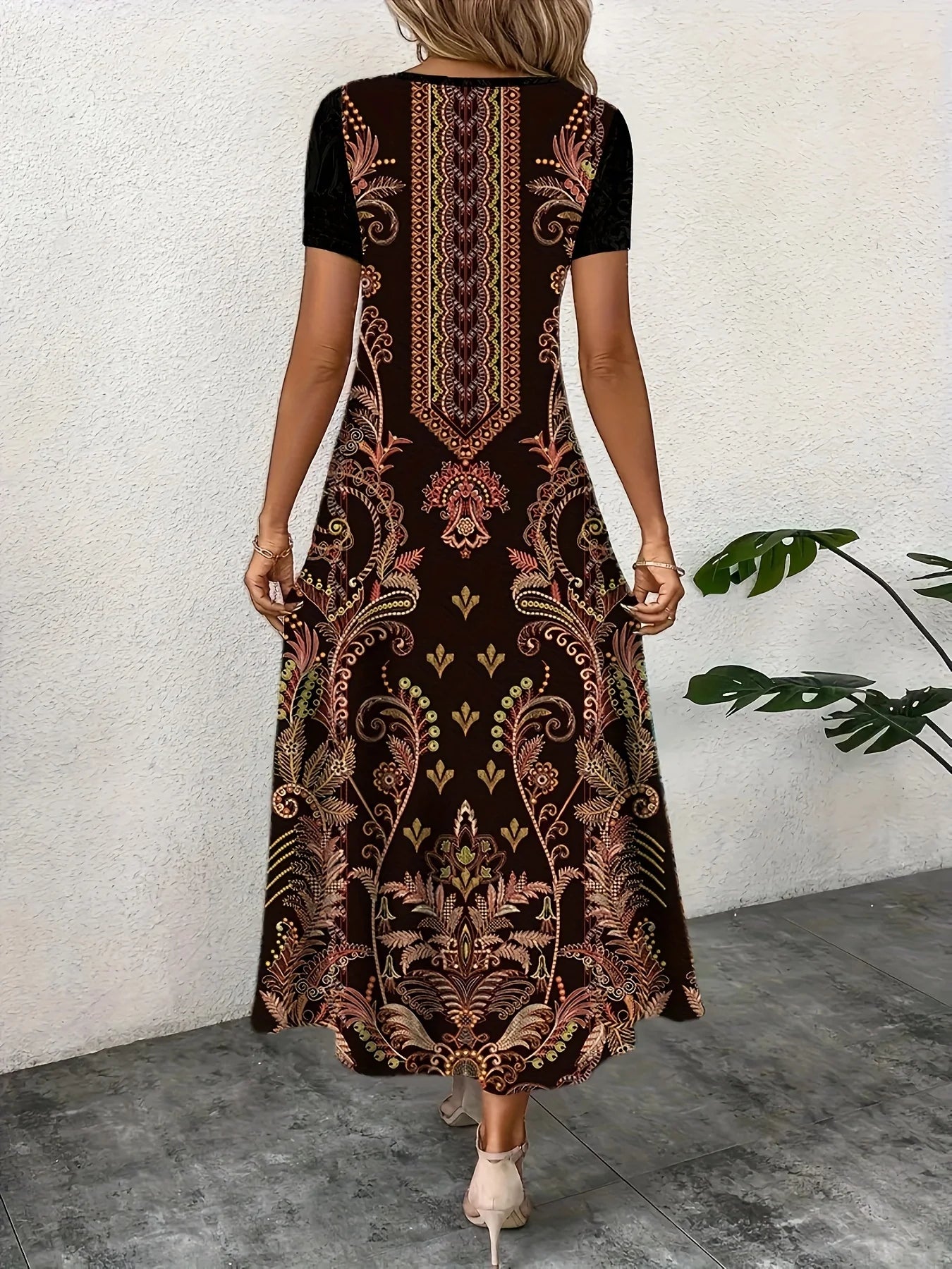 ✨ Vestido Sueño Mediterráneo Aura - Fluidez, Encanto y Estilo Natural
