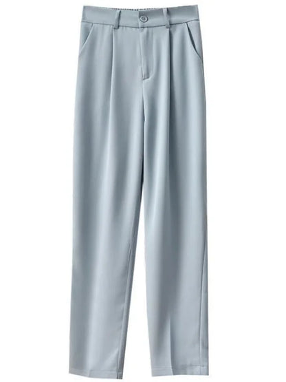 Pantalón de Mujer de Cintura Alta Recto – Elegancia Casual para Oficina y Uso Diario