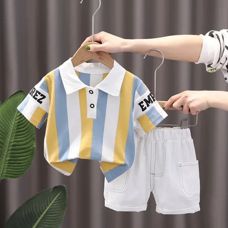 🧸 Conjunto de Algodón Puro con Estampado Divertido