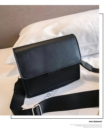 Bolso Cuadrado para Mujer con Cierre Metálico – Bolso Casual de Hombro y Bandolera