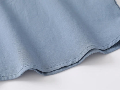 Camisa Infantil de Verano para Niño – Manga Corta Estilo Coreano con Cuello en V