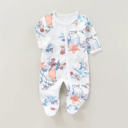 Mameluco de Algodón Premium para Bebé Unisex - Diseño de Dibujos Animados