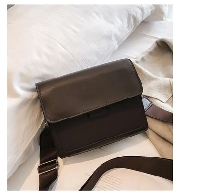 Bolso Cuadrado para Mujer con Cierre Metálico – Bolso Casual de Hombro y Bandolera