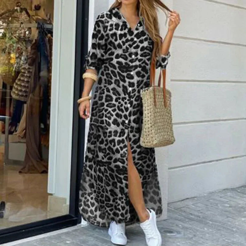 Vestido Camisero Largo - Elegancia y Estilo para Cada Ocasión