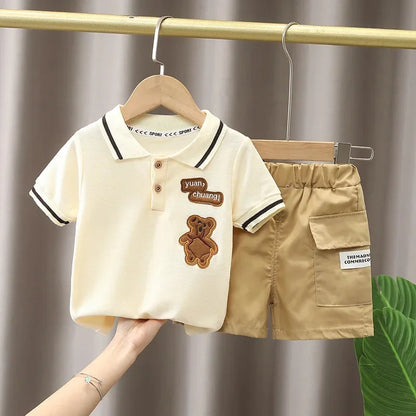 🧸 Conjunto de Algodón Puro con Estampado Divertido